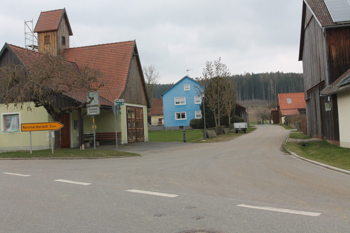 Sperrung einer Gemeindeverbindungsstraße