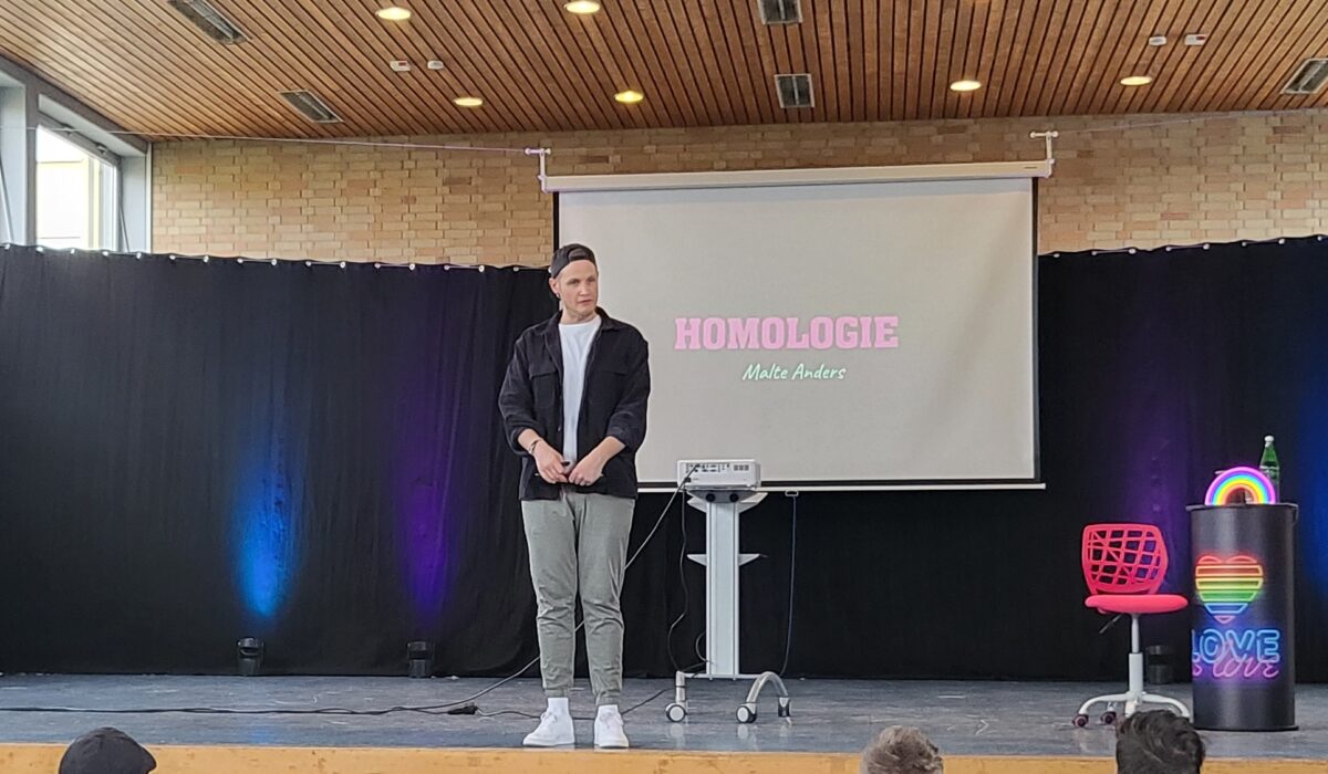 Ein ganz anderer Aushilfslehrer Projekttag im Schulverbund