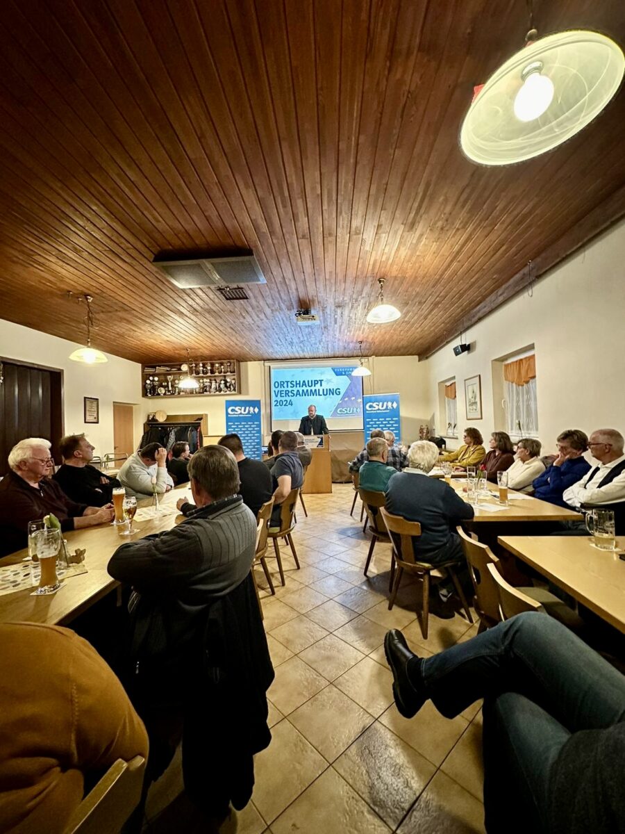 CSU Weiherhammer: Wachstum und aktive Gemeinschaftsarbeit