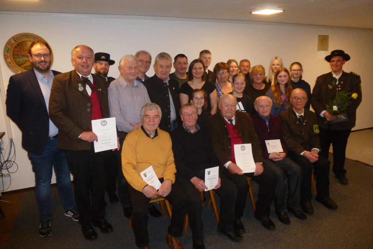 Jugendarbeit belebt Kaltenbrunner Hubertus-Schützen