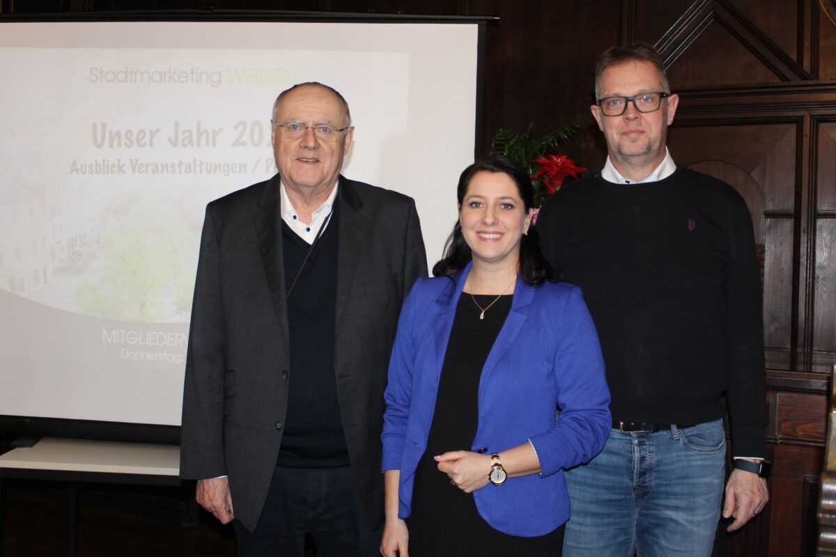 Stadtmarketingverein Weiden tanzt auf vielen Hochzeiten