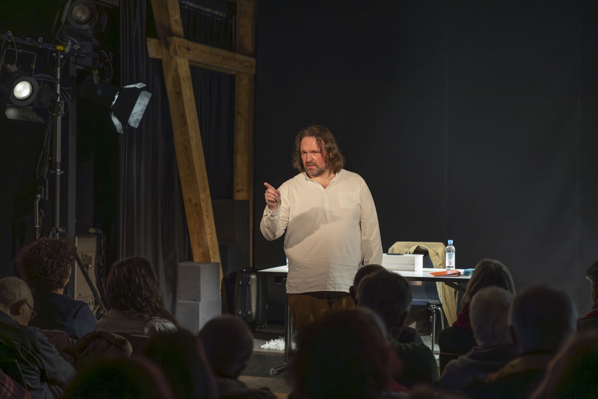 Bernhard Neumanns Theater-Monolog „Judas“: Verräter oder Heilsbringer?