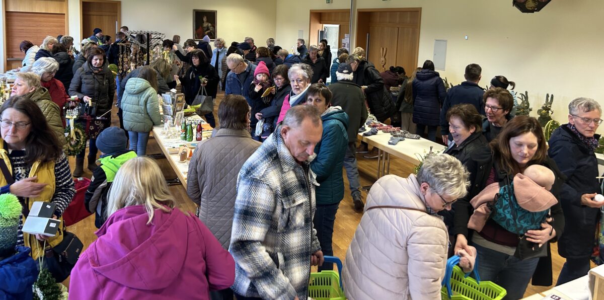 Erfolgreicher Osterbasar in Immenreuth