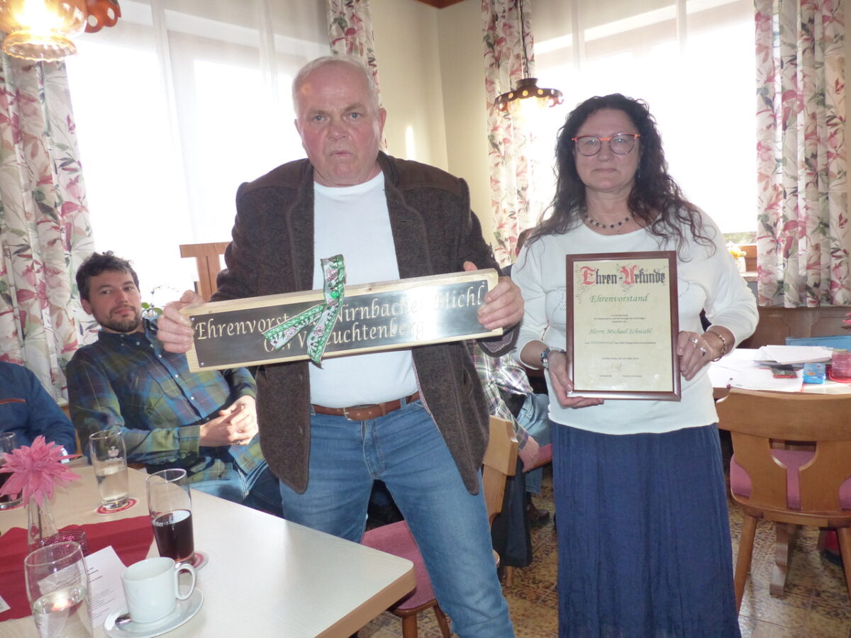 Michl Schwabl bekommt große Ehre erwiesen