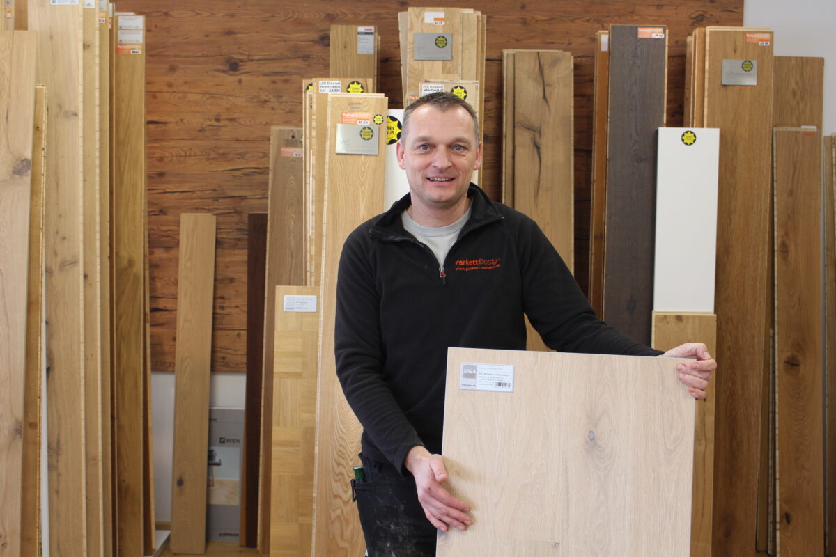 JOKA-Fachberater sind rar: Reinhard Schraml ist einer von ihnen