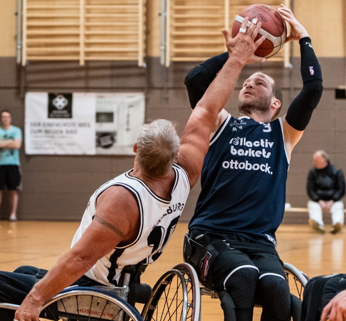 Weidener Rollstuhlbasketballer erleben ereignisreichen Spieltag