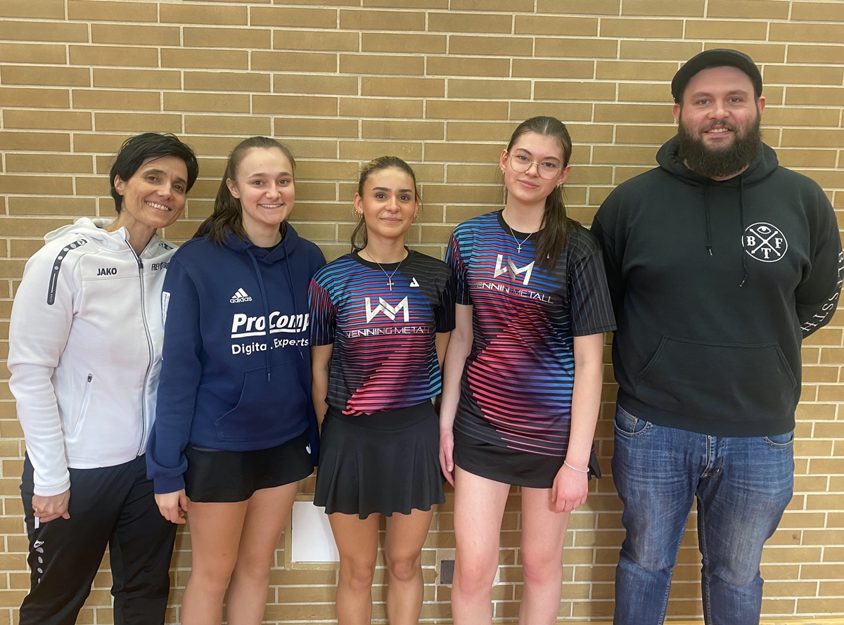 Neusorger Tischtennisfrauen machen Klassenerhalt perfekt