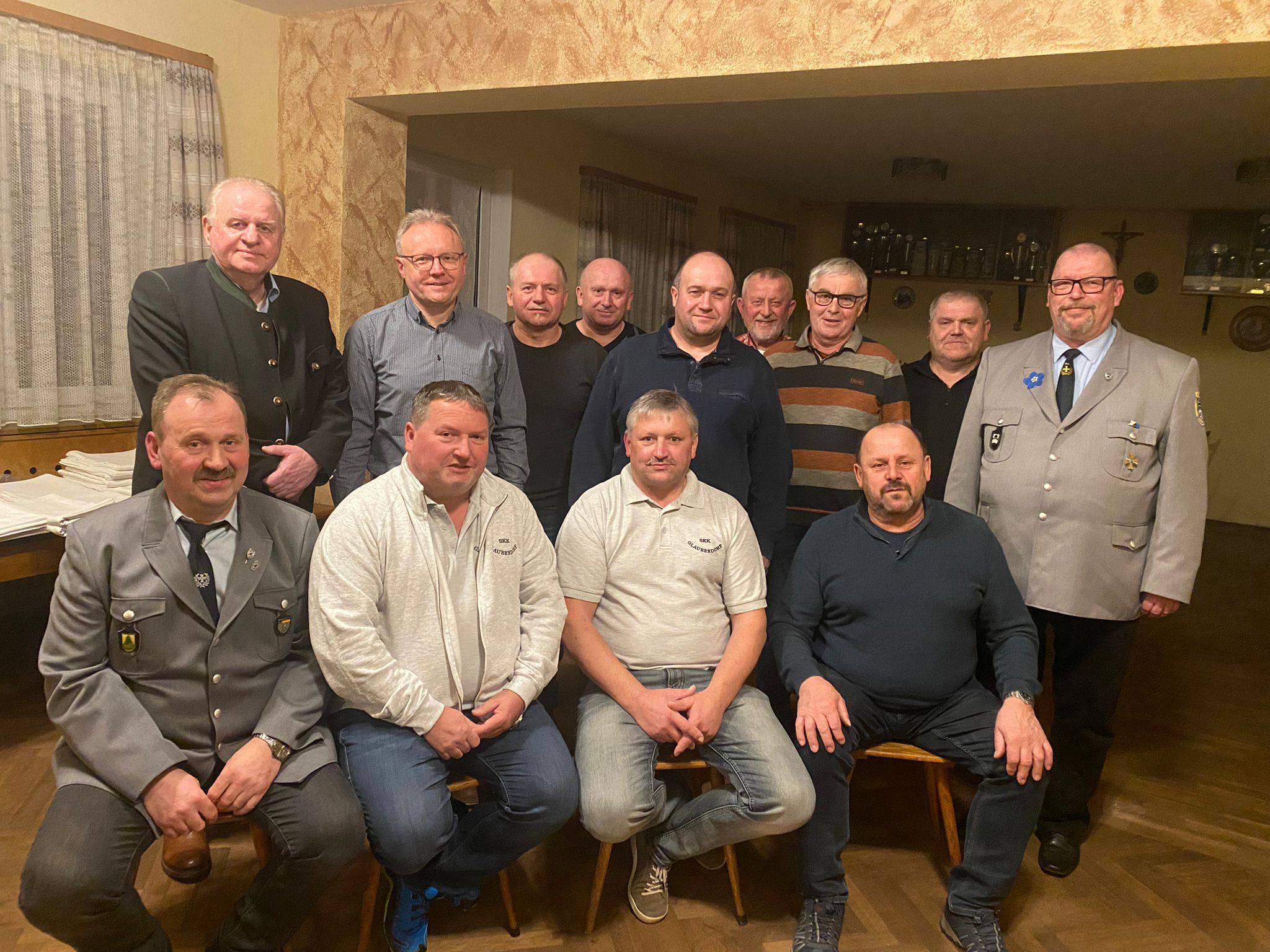 Aktive Glaubendorfer Kameraden sind gern gesehene Gäste