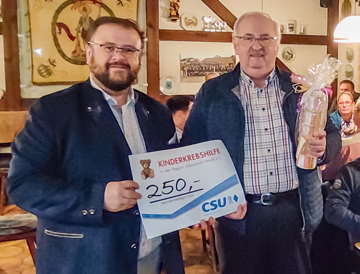 Traditionelles Fischessen in Kastl unterstützt die Kinderkrebshilfe Oberpfalz Nord