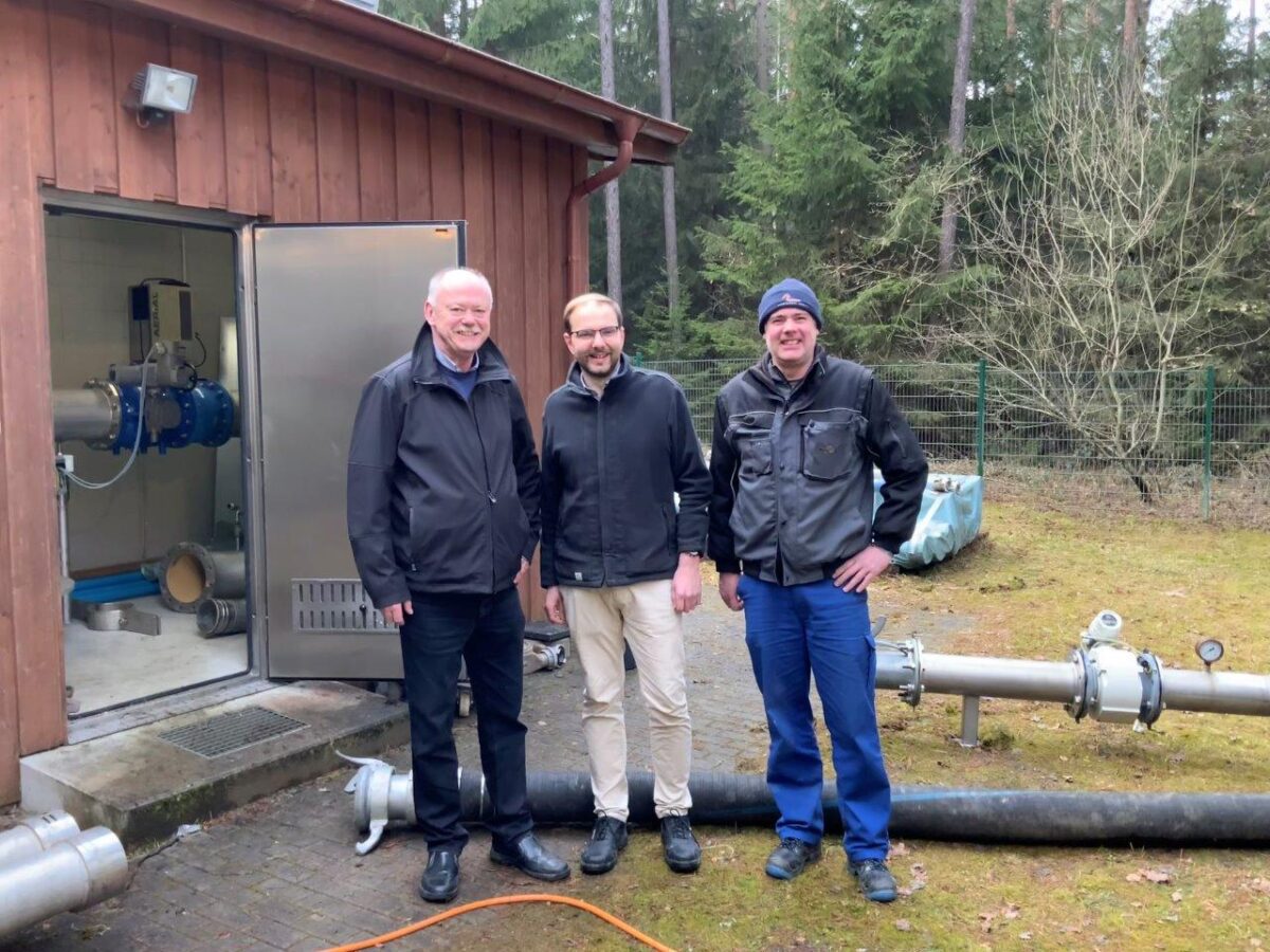 Stadtwerke Amberg bringen Brunnen auf Vordermann