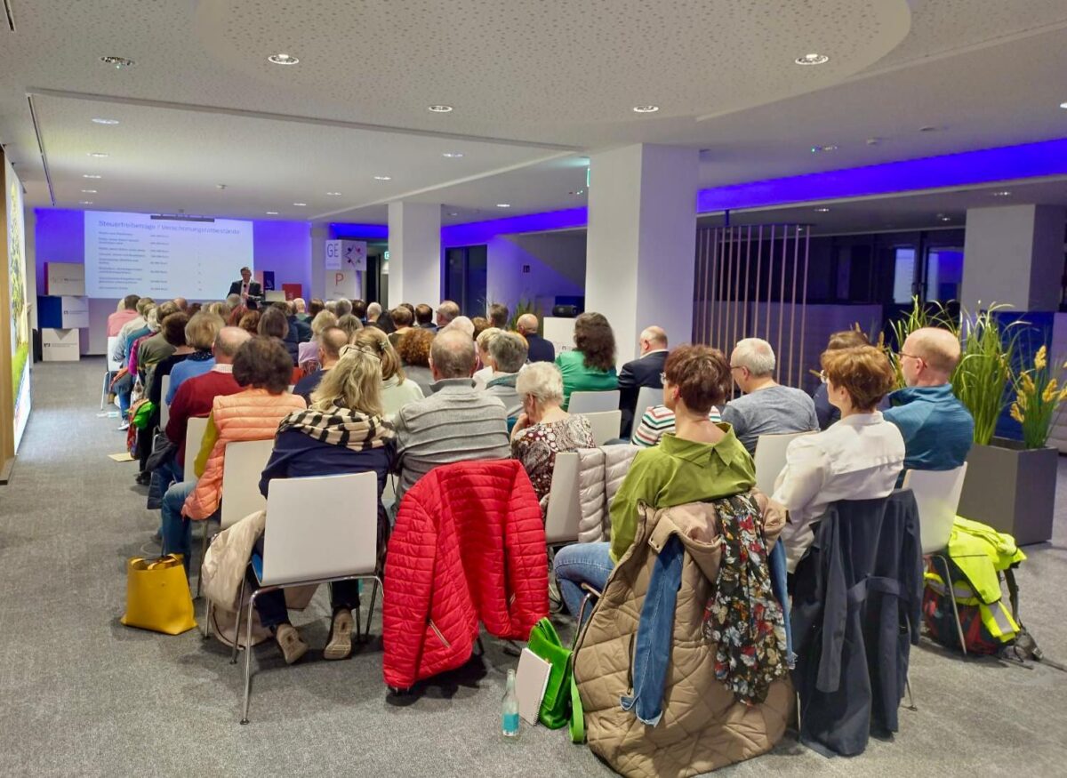 Vortrag Erbrecht und Möglichkeiten der Testamentsgestaltung – es gab viele Fragen