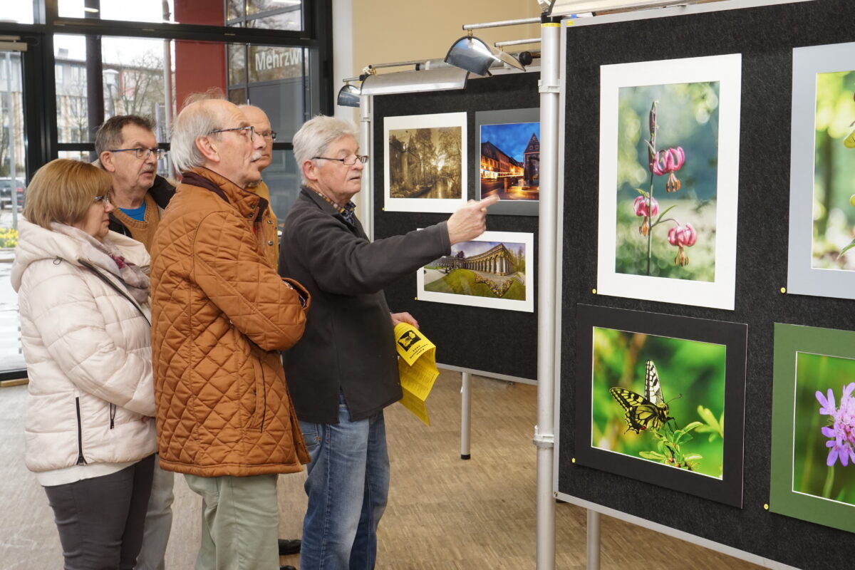 Ausstellungsbilder und Multivisionsschauen begeisterten