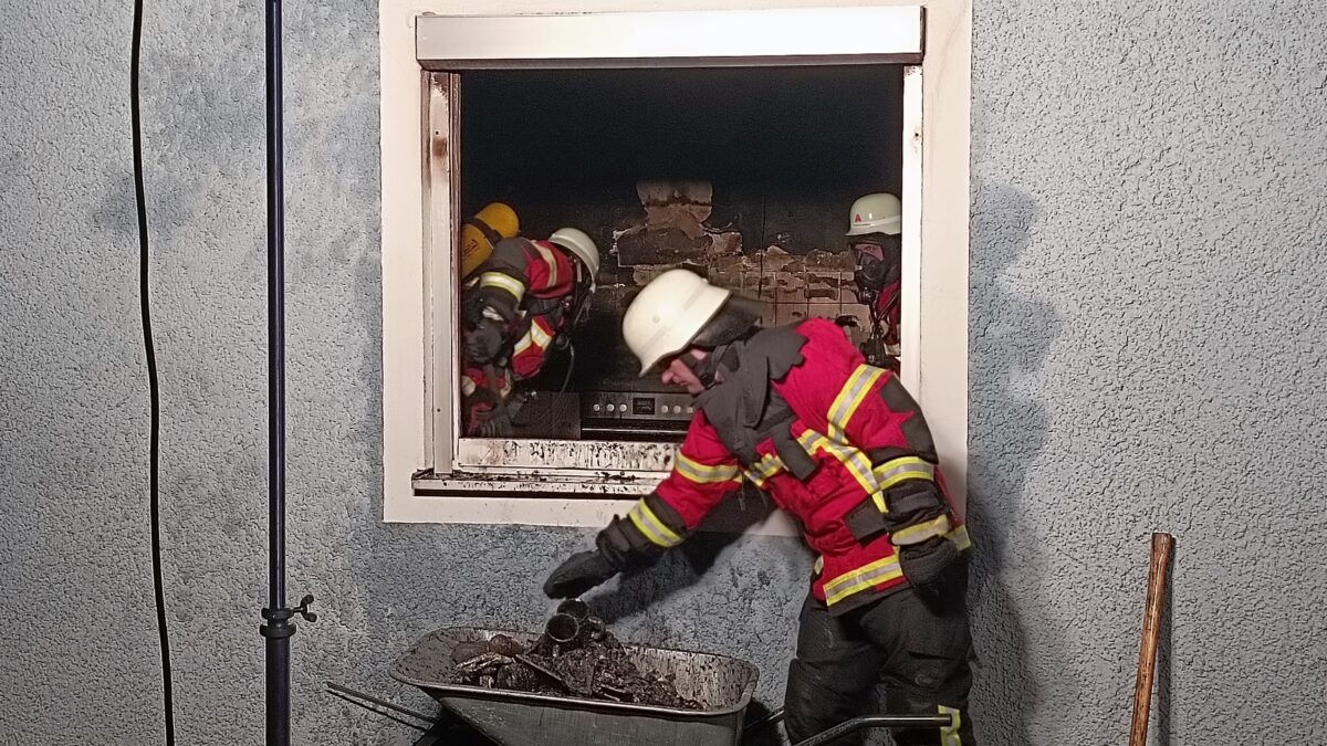 Küchenbrand: Schockmoment in Wiesau