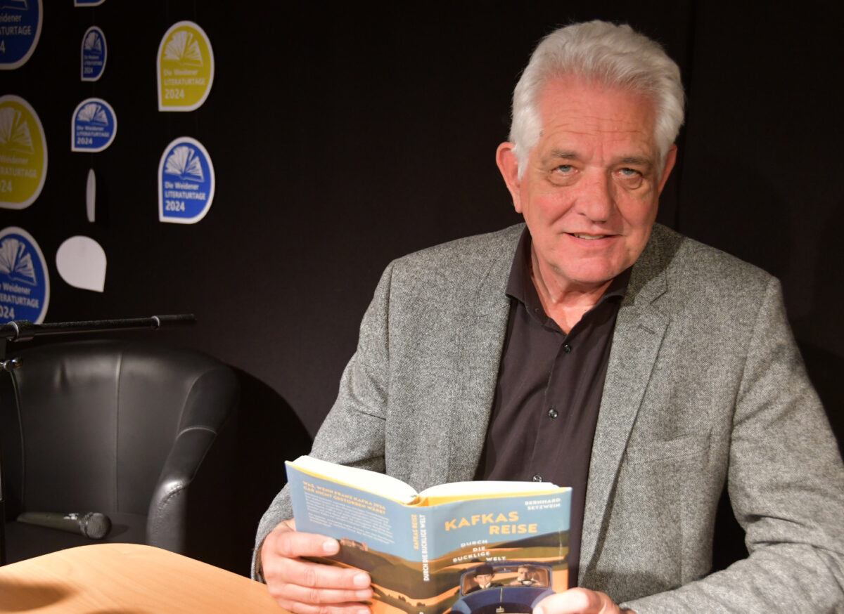 Bernd Setzwein bei den Weidener Literaturtagen