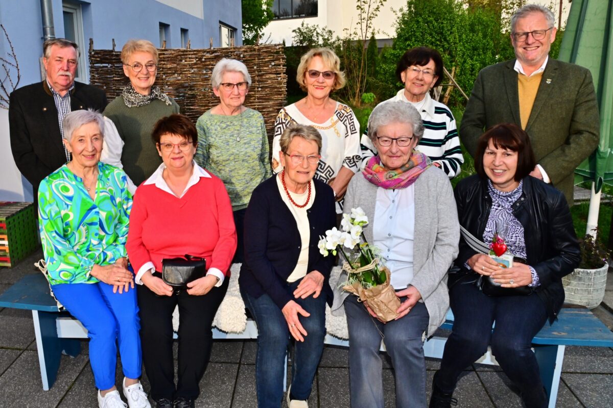 Kneippverein Schwandorf: verdiente Mitglieder geehrt
