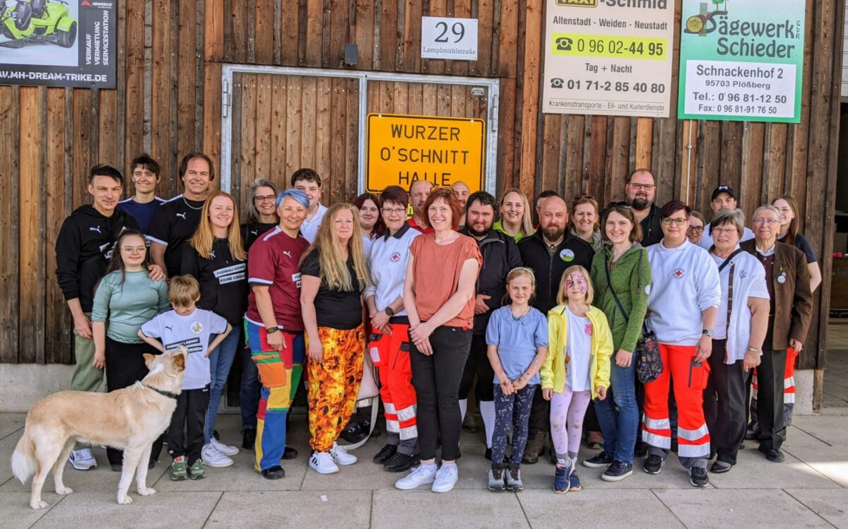 O'Schnitthalle „Kunterbunt“ wird seinem Namen gerecht