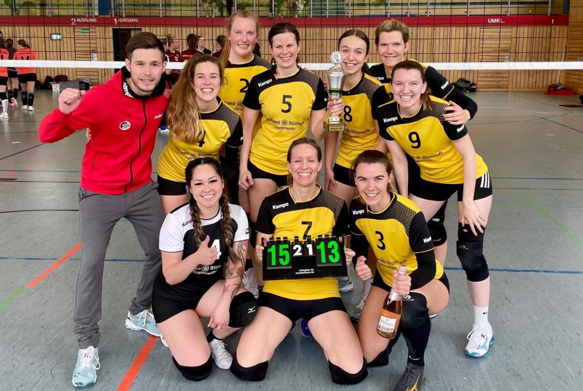 Volleyball: Grafenwöhrer Frauen gewinnen sensationell den Bezirkspokal