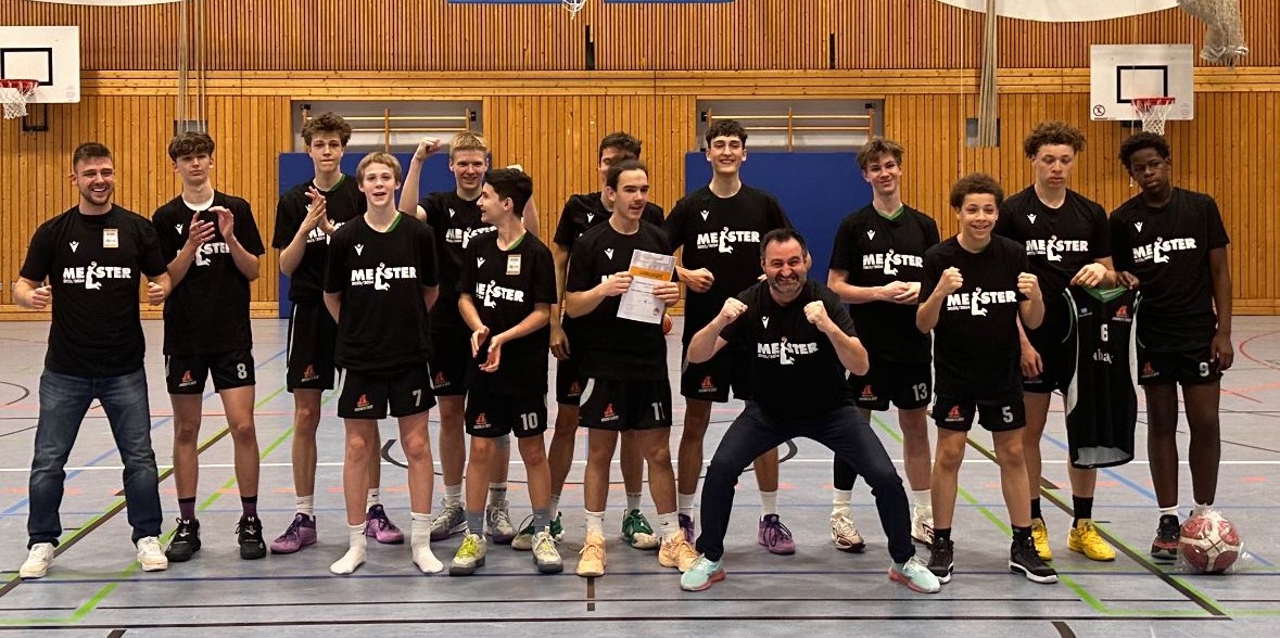 Die U 16-Basketballer vom Team Oberpfalz sind Bayerischer Meister