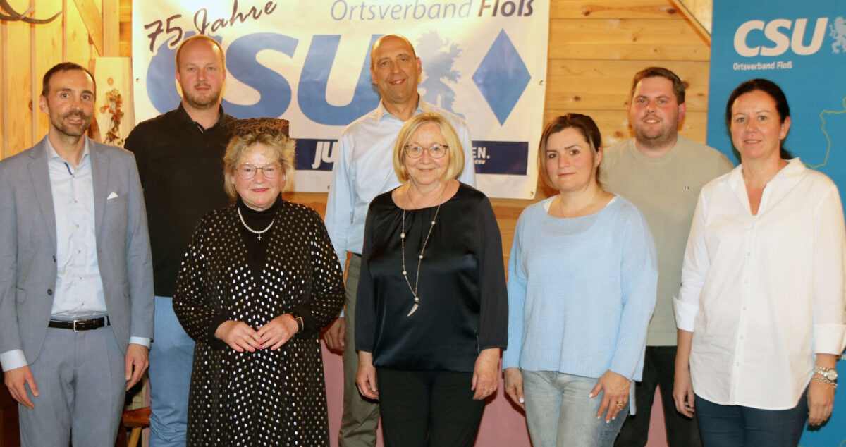 CSU Floß wählt Delegierte und plant für Europawahl