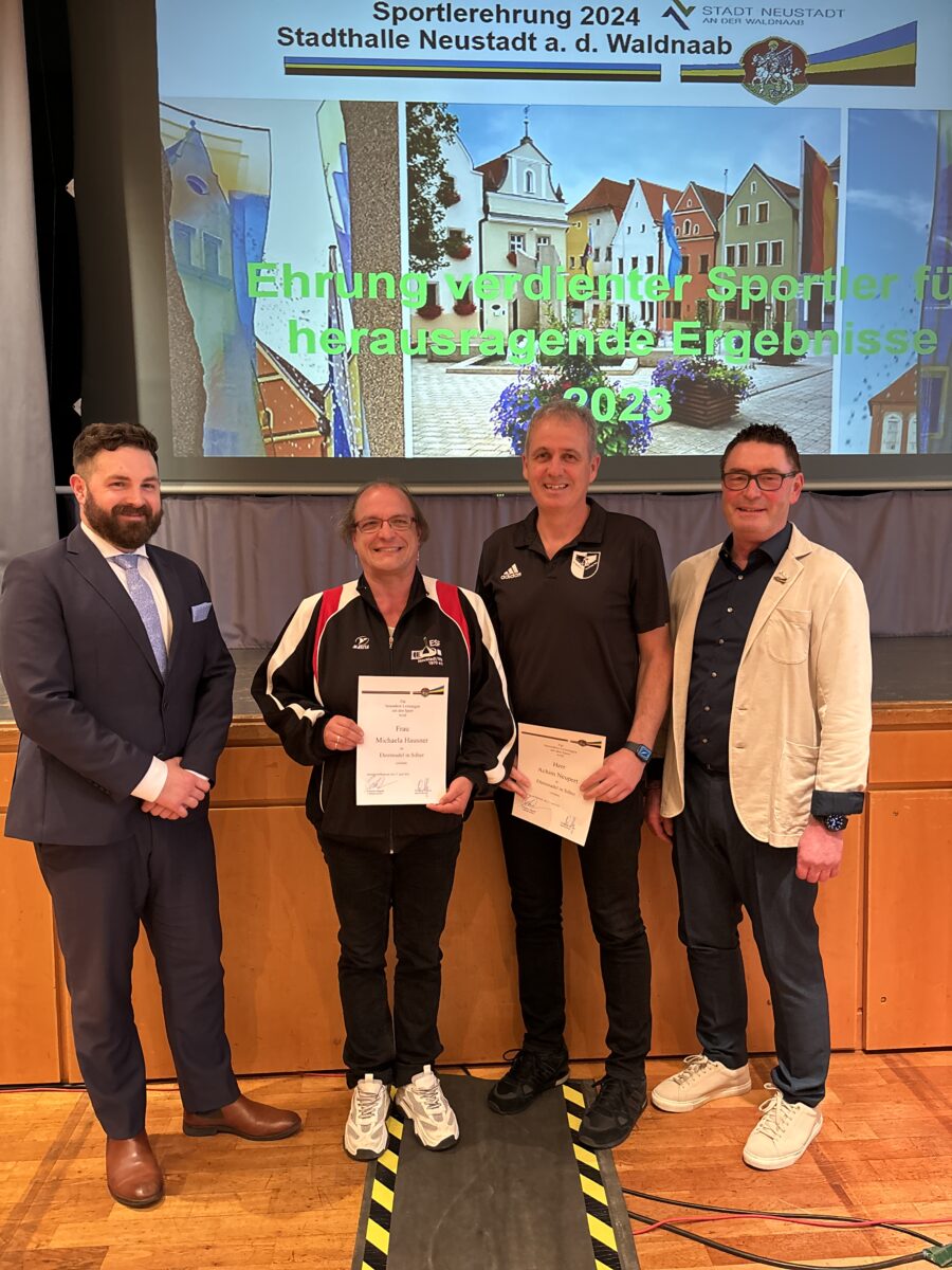 Ehrung für sportliche Verdienste in Neustadt