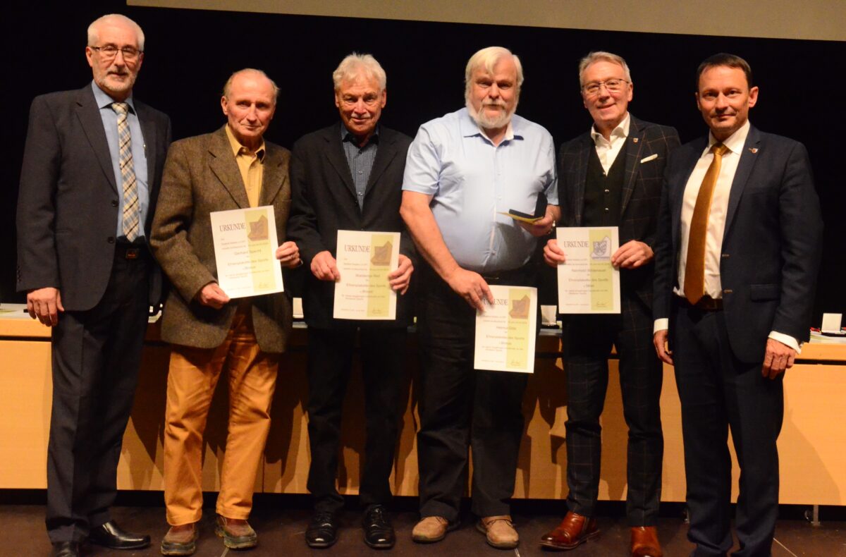 Die Stadt Weiden ehrt ihre erfolgreichsten Sportlerinnen und Sportler