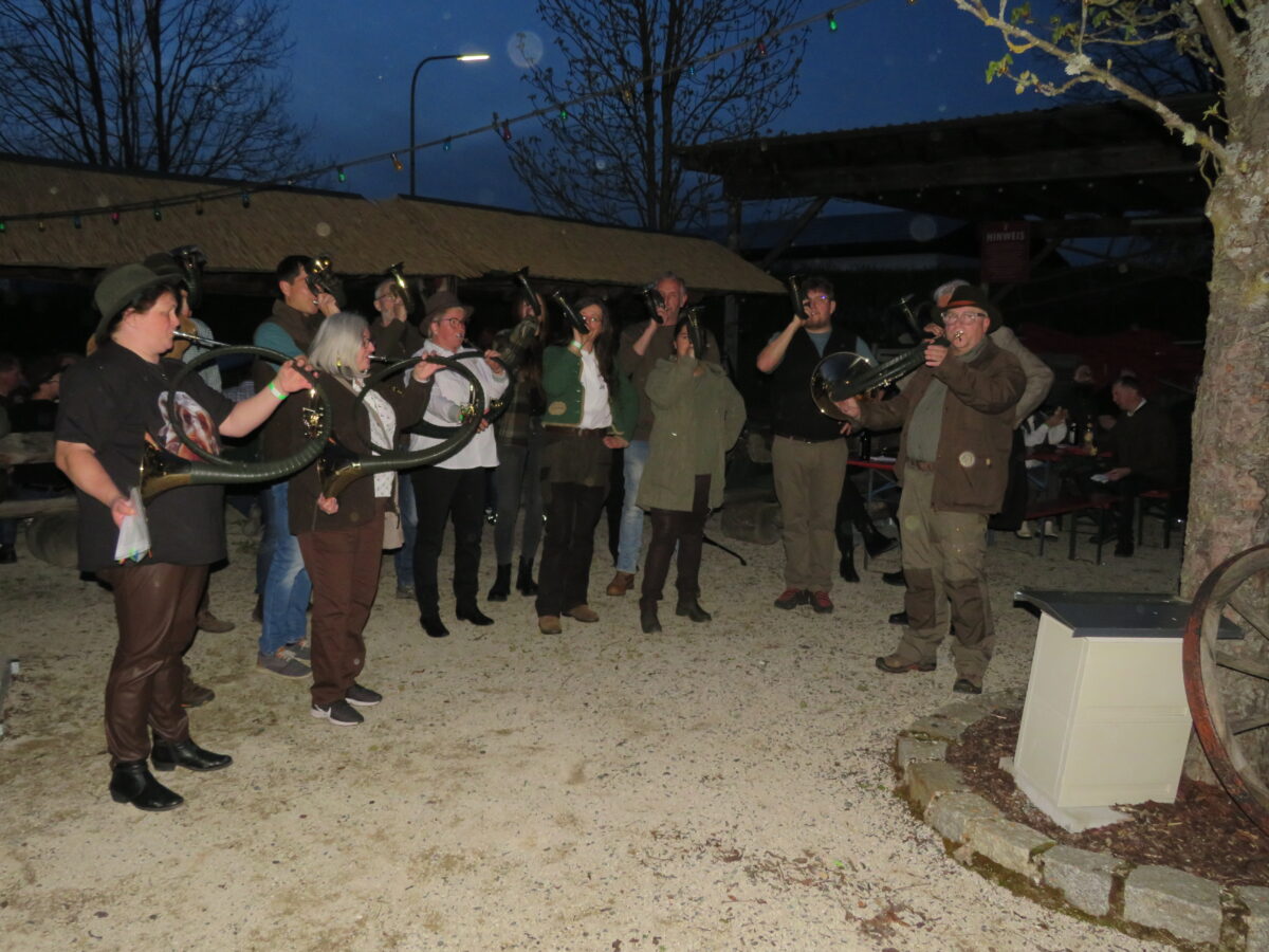 Ersten Jägersilvester gefeiert