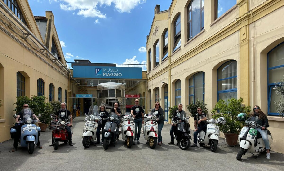 Von Schwarzenbach nach Pontedera: Vespa-Fahrer erkunden Italien