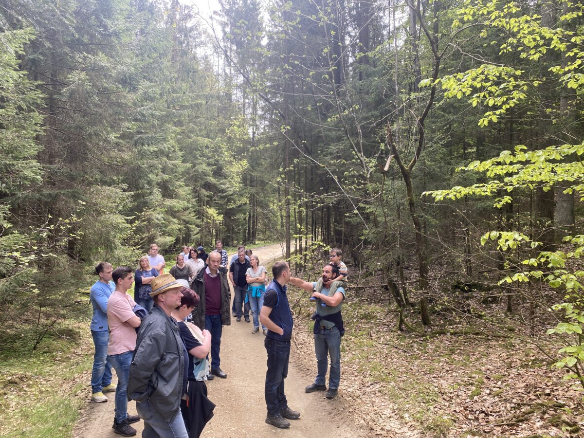 Wanderung durch die Geschichte von Woppenrieth und Spielberg