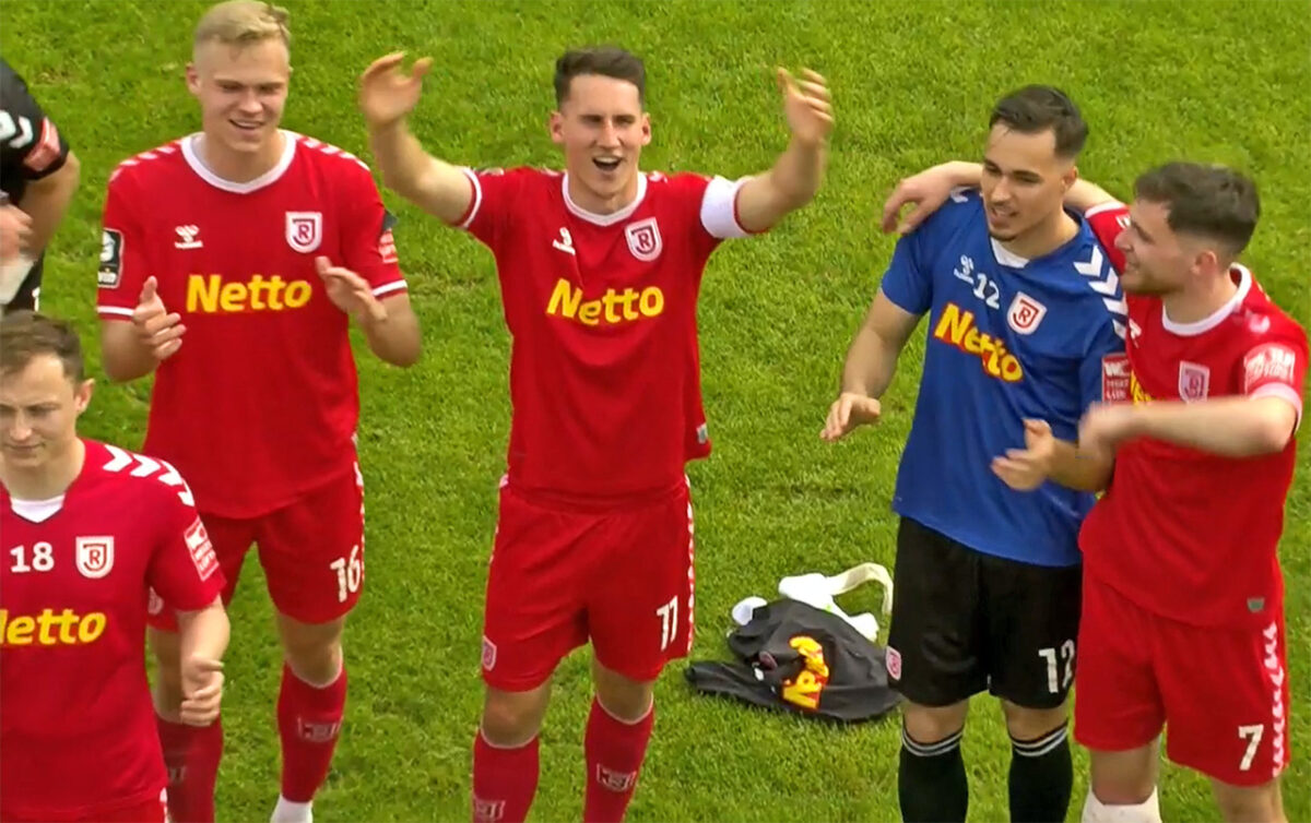 Jahn in Liga 3: Regensburg überrennt Preußen Münster