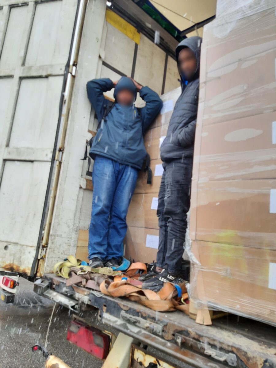 Bundespolizei Waidhaus Schleusung