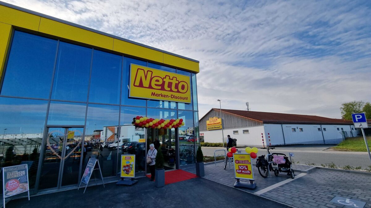 Aktualisiert: Leerstand im alten Netto, Produkt-Aufrüstung im neuen Netto