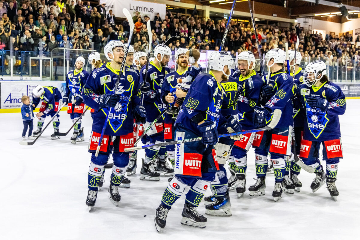 Blue Devils Weiden gehen zuversichtlich ins erste Endspiel gegen die Skorpione