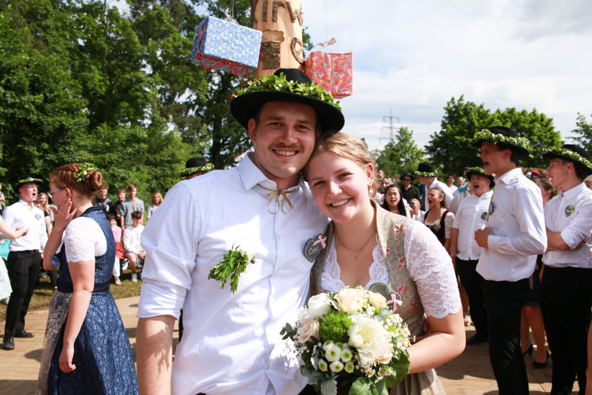 Trotz Unwetterwarnung, Traumwetter zum Austanzen