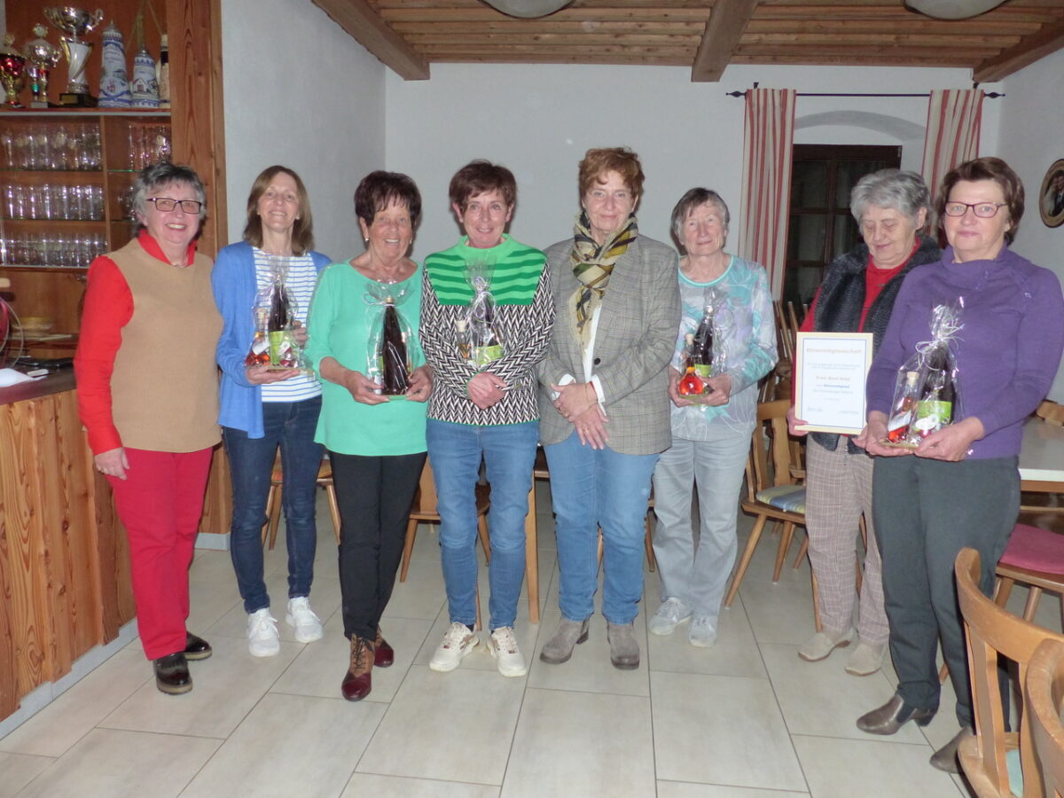 40 Jahre Engagement in Frauengruppe gefeiert