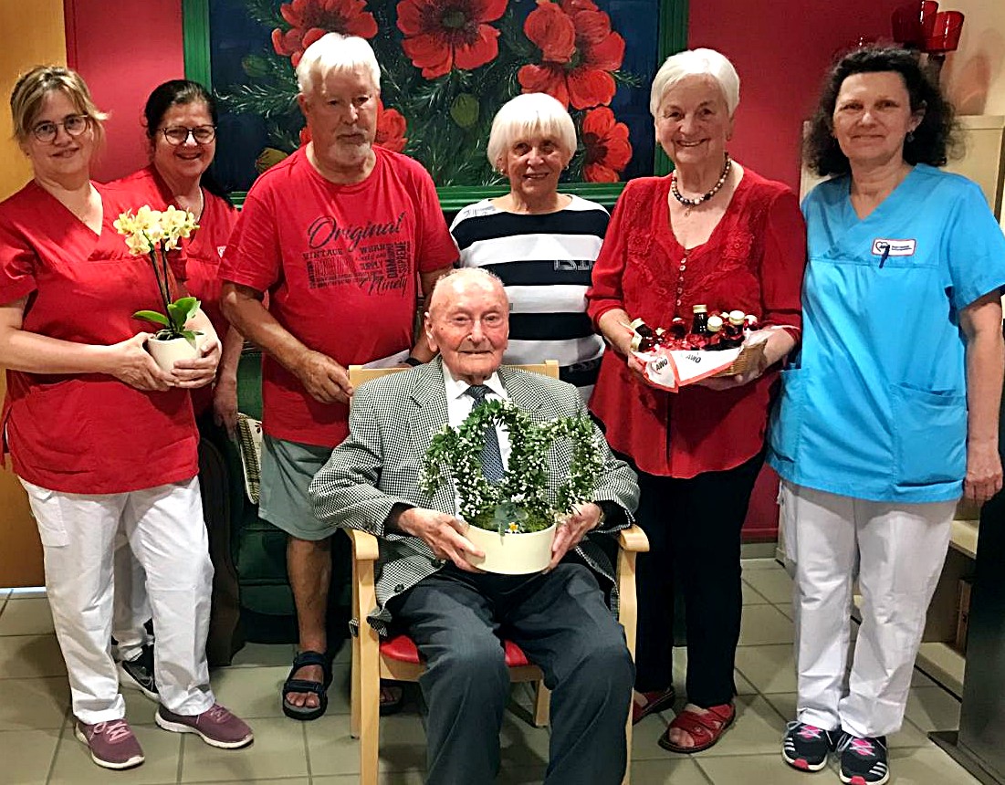 Weidener Johann Filchner feiert 100. Geburtstag