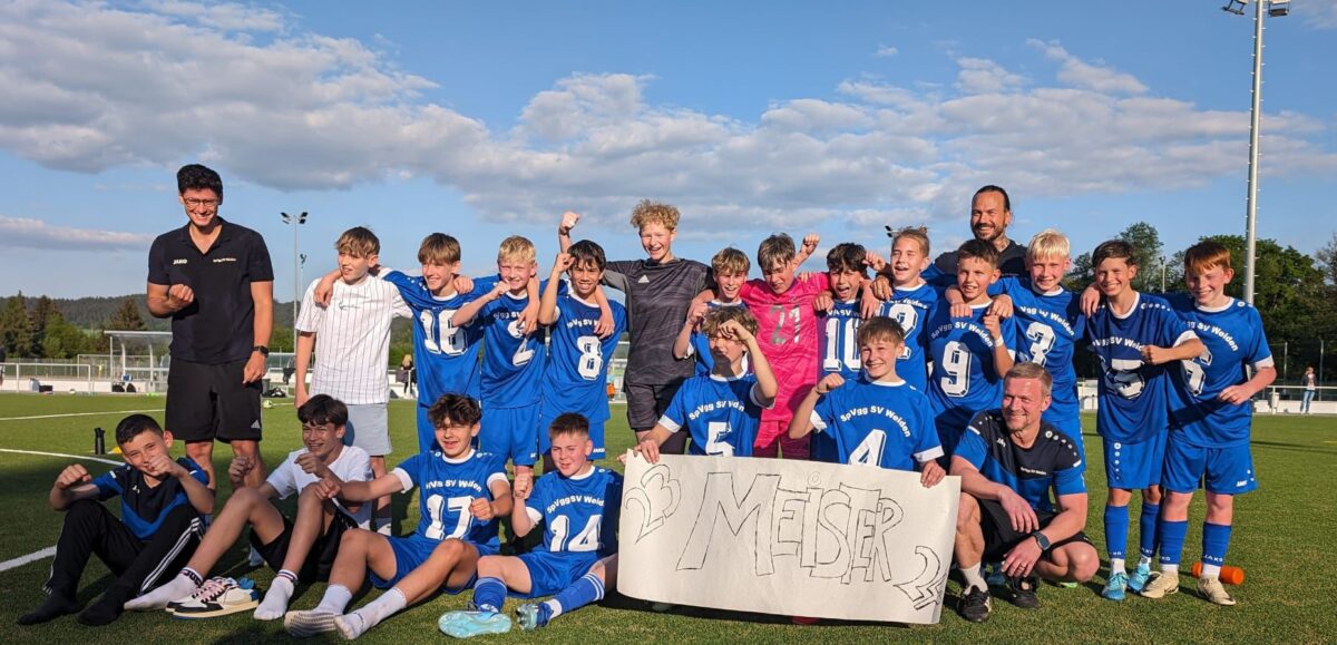 Triumph der U 13 ist das Ergebnis von Intensität und Geschlossenheit