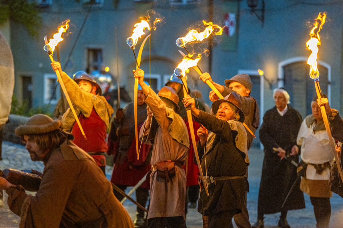 Proben zu den Burgfestspielen "Vom Hussenkrieg" haben begonnen