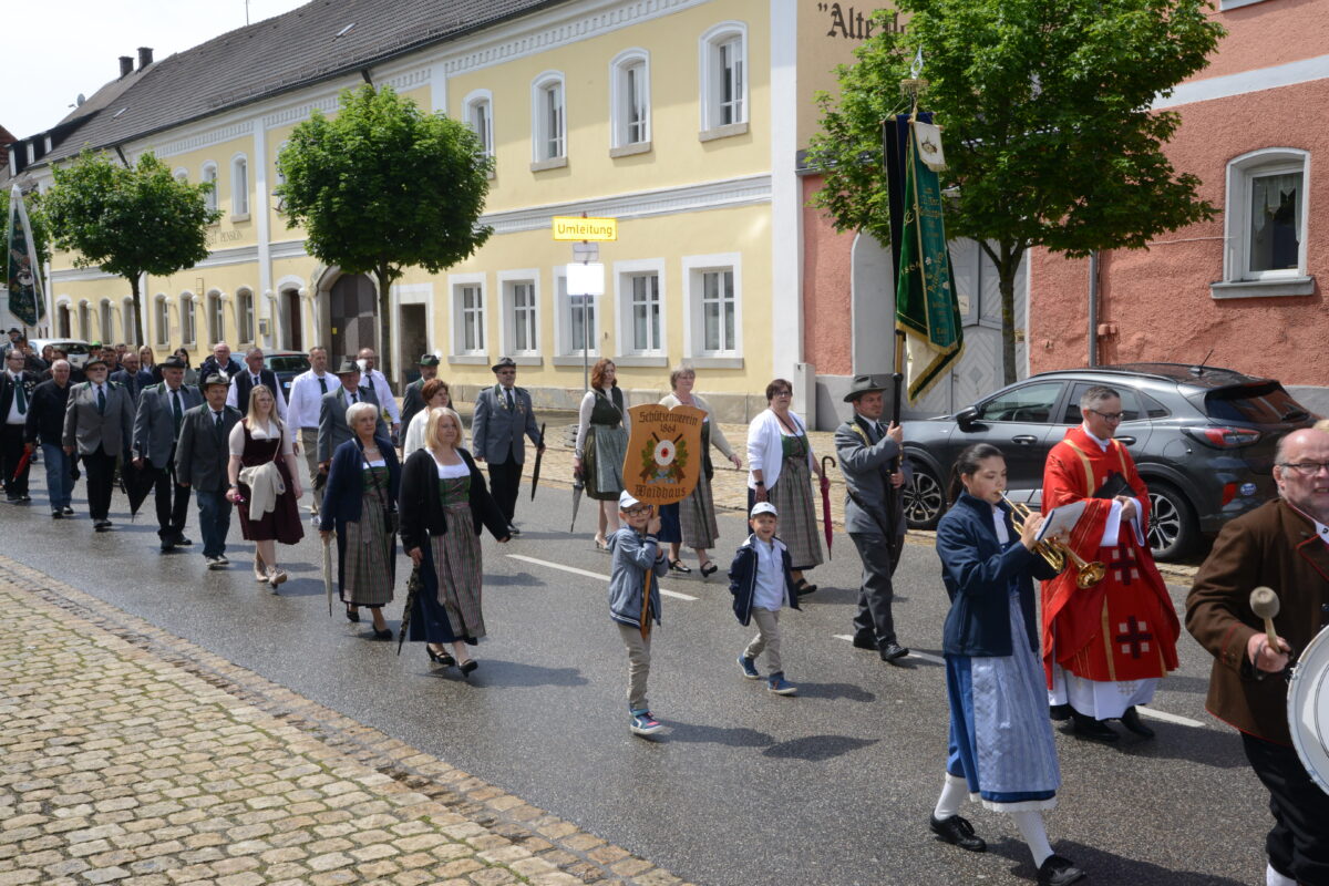 Waidhaus feiert 160 Jahre Schützengeschichte
