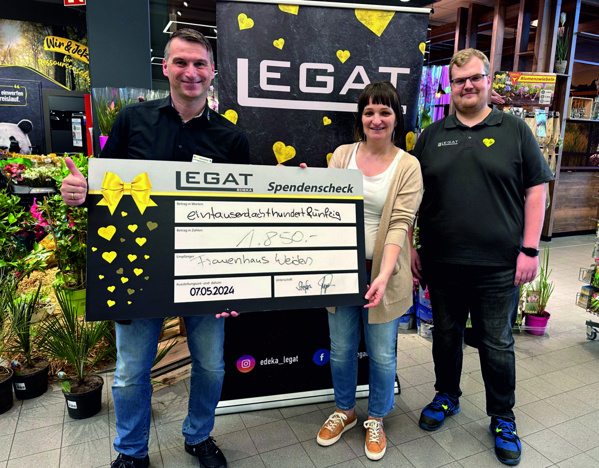 EDEKA Legat fördert soziale Projekte in Weiden