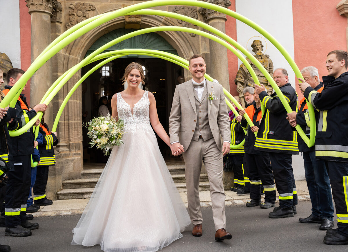 Vom Fasching zum Altar: Christofer und Alica sagen Ja