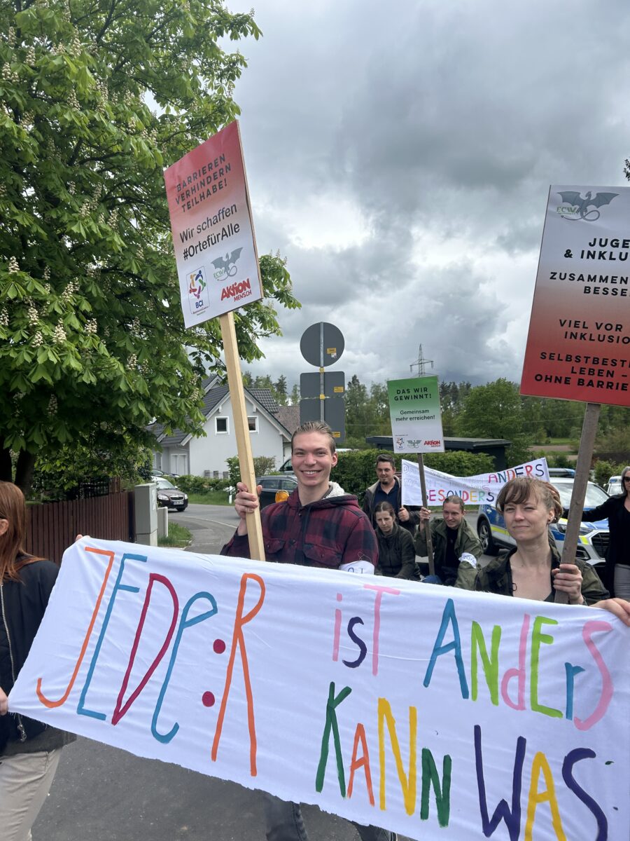 Inklusions-Protesttag in Immenreuth fordert Gleichstellung