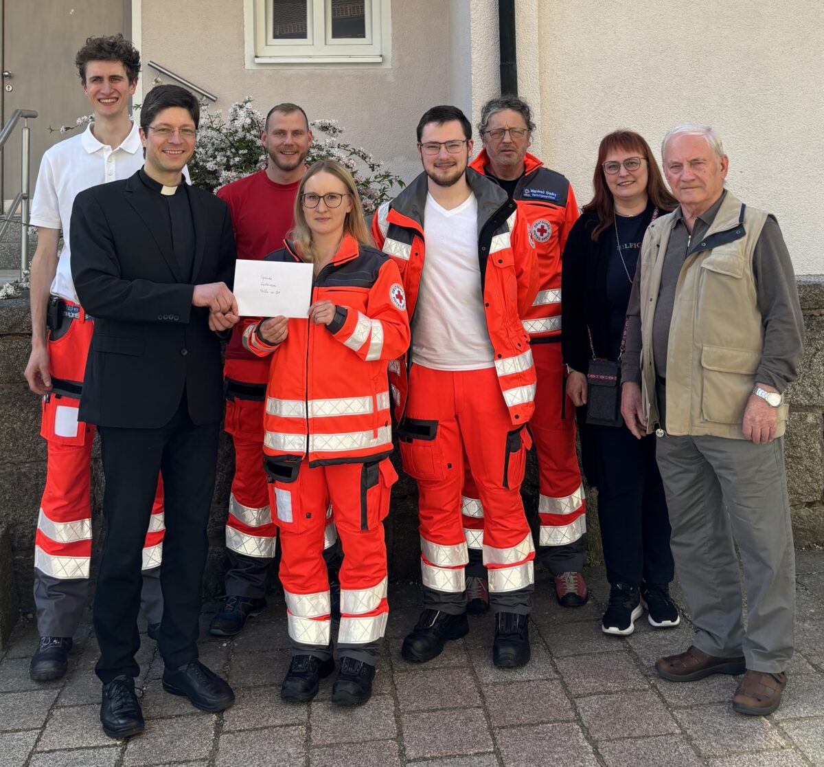 Spendenübergabe an den HvO