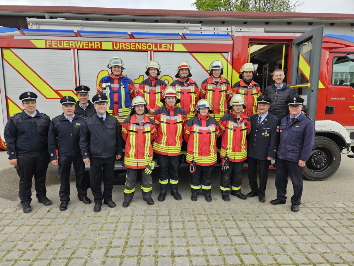 Feuerwehr Ursensollen: Leistungsprüfung mit Erfolg bestanden