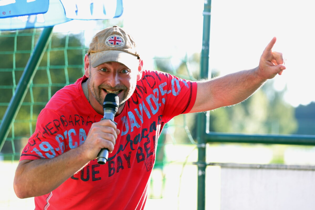 Lucky, die „Stimme“ des SV Kohlberg: „Witze-Weltmeister“, Gstanzlsänger, „Lautsprecher“