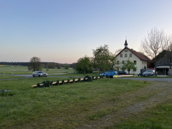 Maibaum in Falkenberg umgesägt
