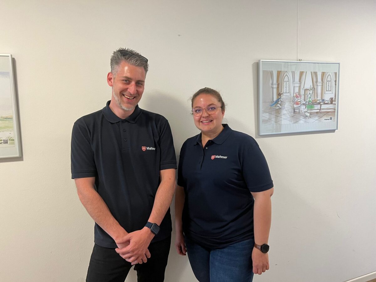 Zwei neue Gesichter bei den Maltesern