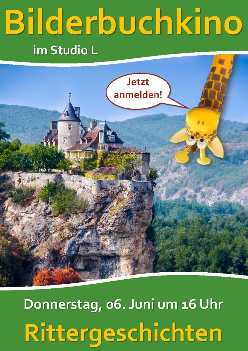 Lesespaß für die Kleinen in Weiden: Bilderbuchkino mit Rittergeschichten