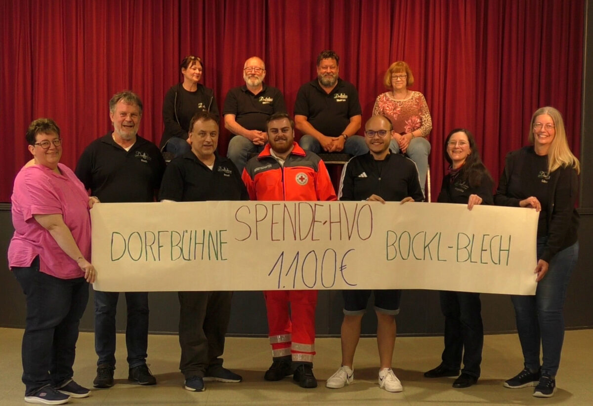 Vereine unterstützen HVO Waidhaus mit Spende vom Bayerischen Abend