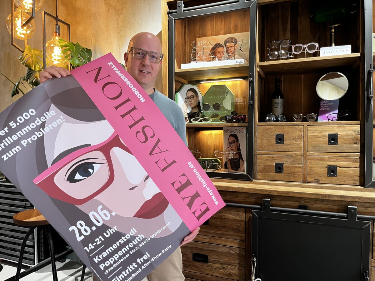 So was hat Nordostbayern noch nicht gesehen: Brillenmesse EyeFashion im Kramer-Stodl