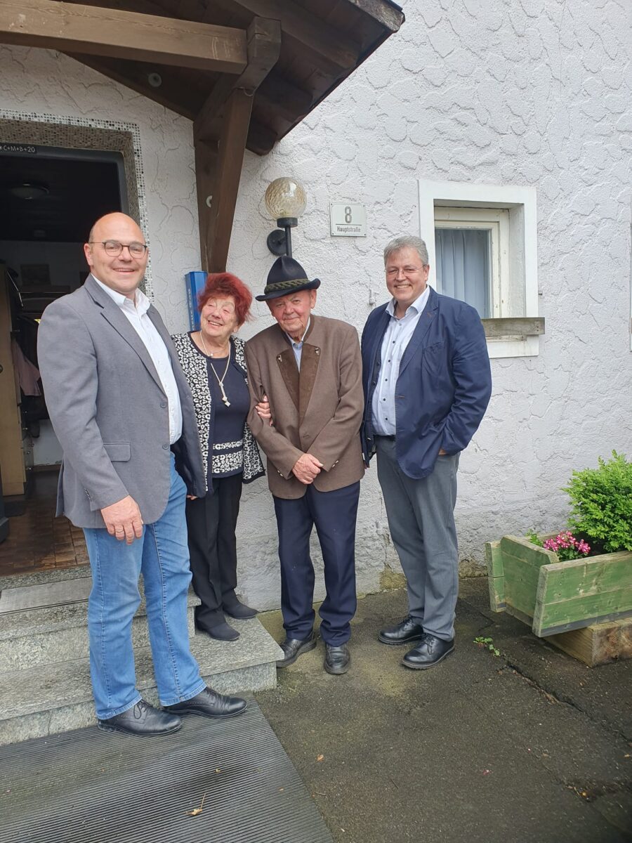 Glückwunsch nach Schlammersdorf zum 95. Ehrentag